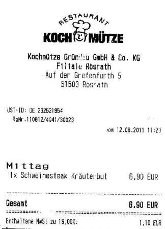 avgs Hffner Kochmtze Restaurant